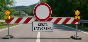 Privremeno zatvaranje ceste na području Svete Helene