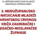 3. Međužupanijsko natjecanje Mladeži Hrvatskog Crvenog križa