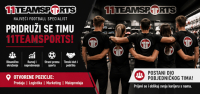 Otvorena radna mjesta u tvrtki 11teamsports Helena d.o.o.