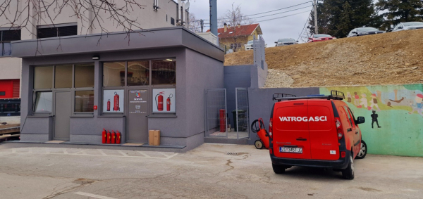 Završeno je uređenje starih garaža uz Vatrogasni centar