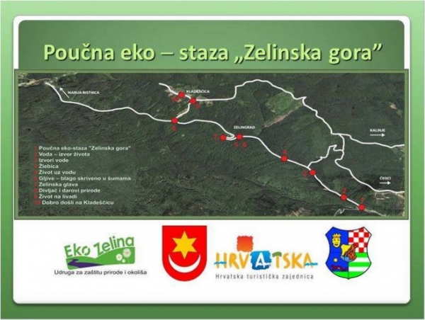 Predavanje i video prezentacija o realizaciji projekta Poučna eko-staza „Zelinska gora“